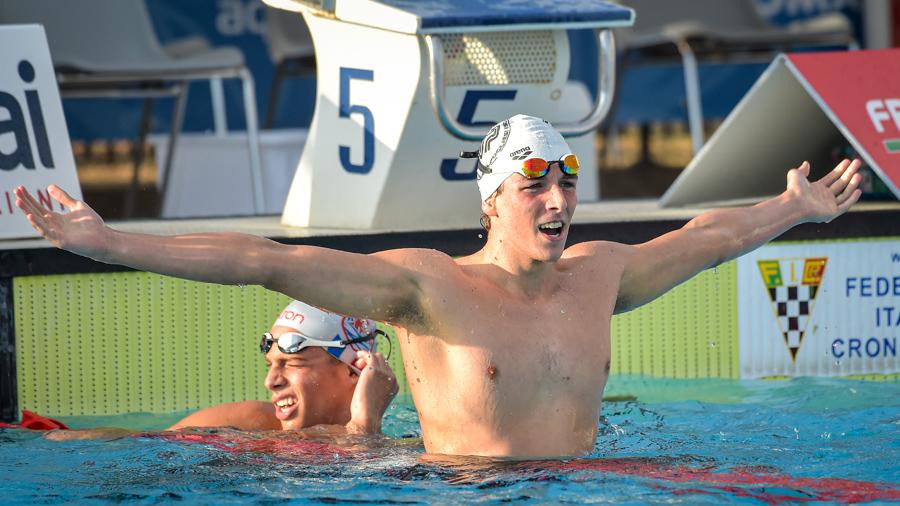 Giochi del Mediterraneo Taranto 2026, nuoto: nove azzurri in finale, Potenza e Angiolini i più veloci
