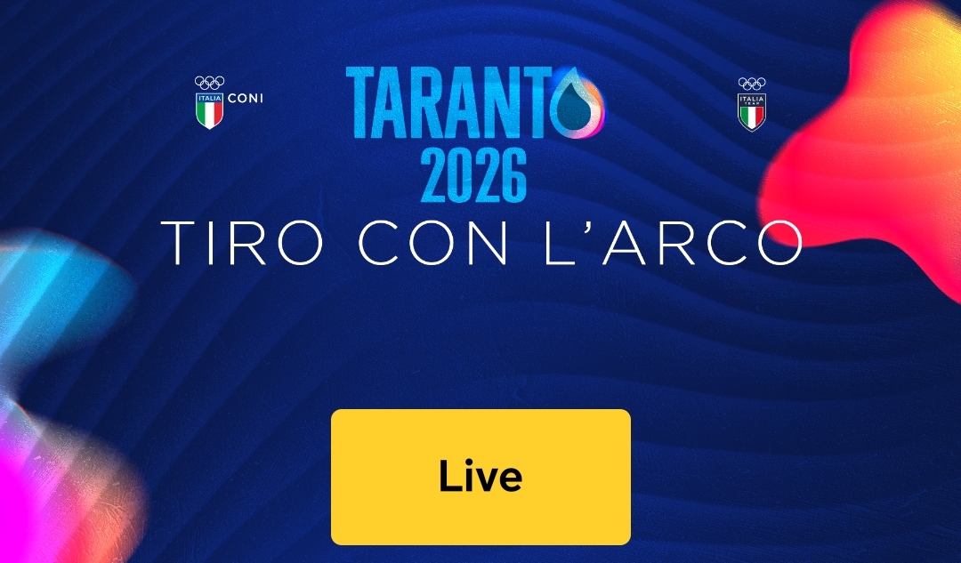 Taranto 2026, Gregori in semifinale: tiro con l’arco live su Sportface TV
