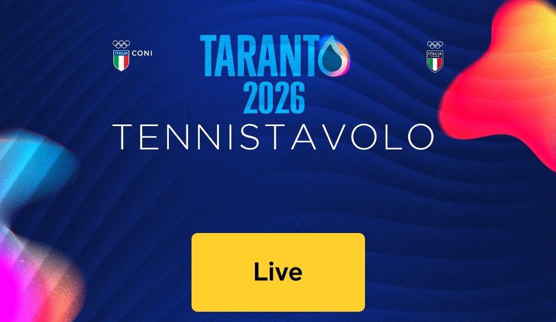 Taranto 2026, Italia-Turchia in equilibrio: tennistavolo live su Sportface TV