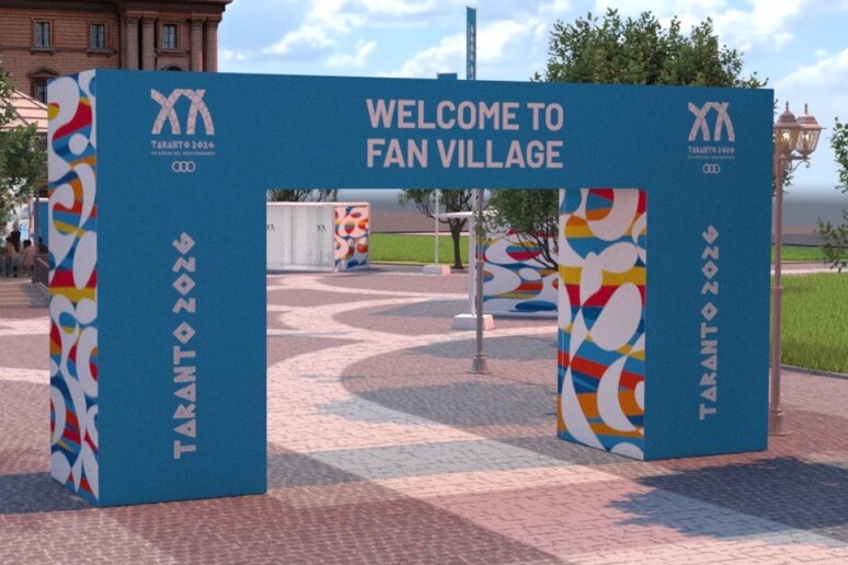 Giochi del Mediterraneo Taranto 2026, apre il Fan Village in piazza Garibaldi: programma, musica e iniziative