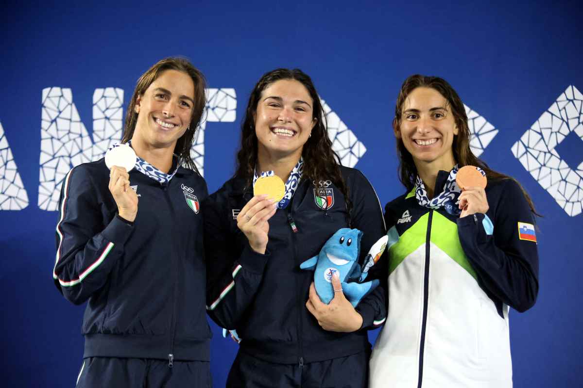 Giochi del Mediterraneo: oro con Roberta Marzani, Luca De Tullio e Staffetta Mista