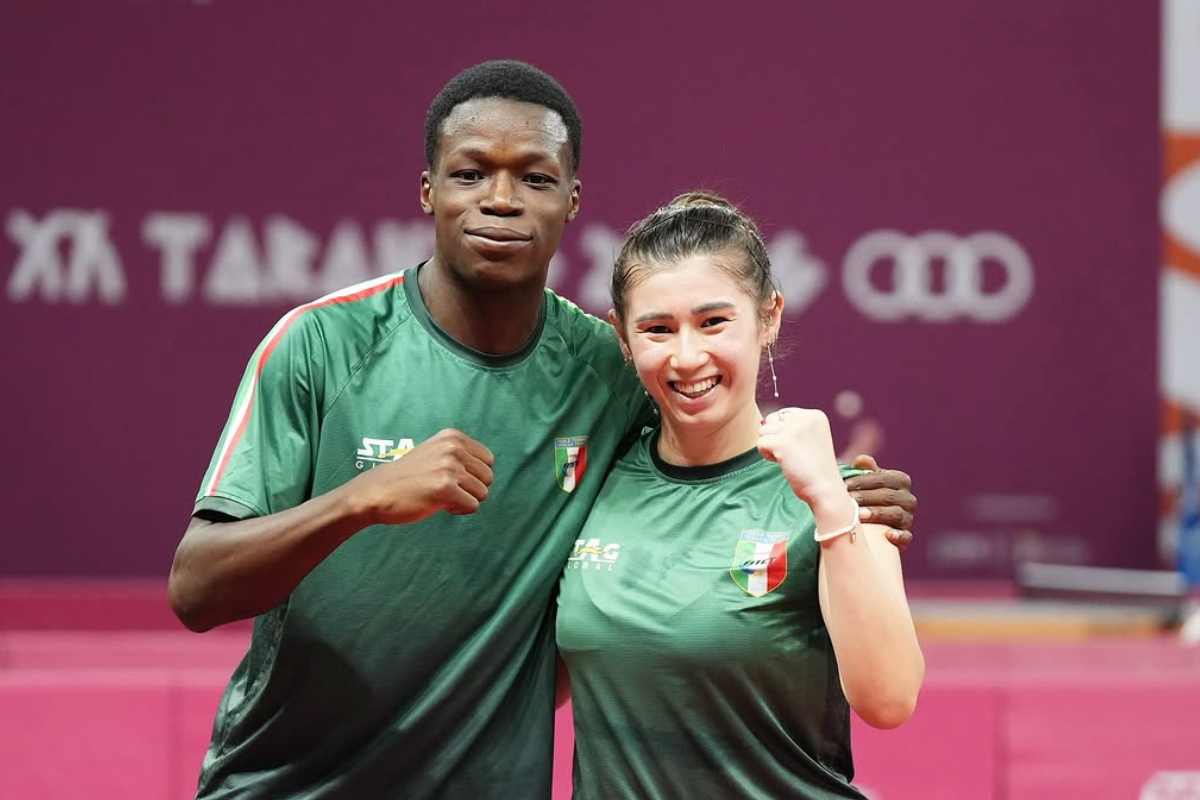 Tennistavolo, l’Italia non si ferma: Oyebode e Monfardini conquistano il bronzo nel doppio misto