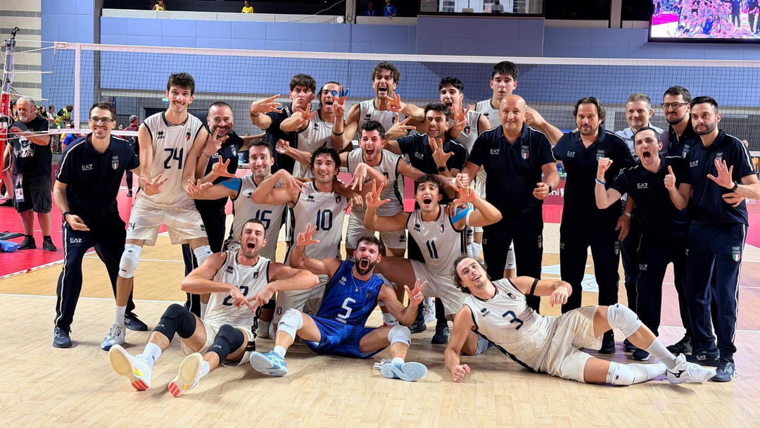 Taranto 2026, bronzo Italia nel volley maschile: finali live su Sportface TV
