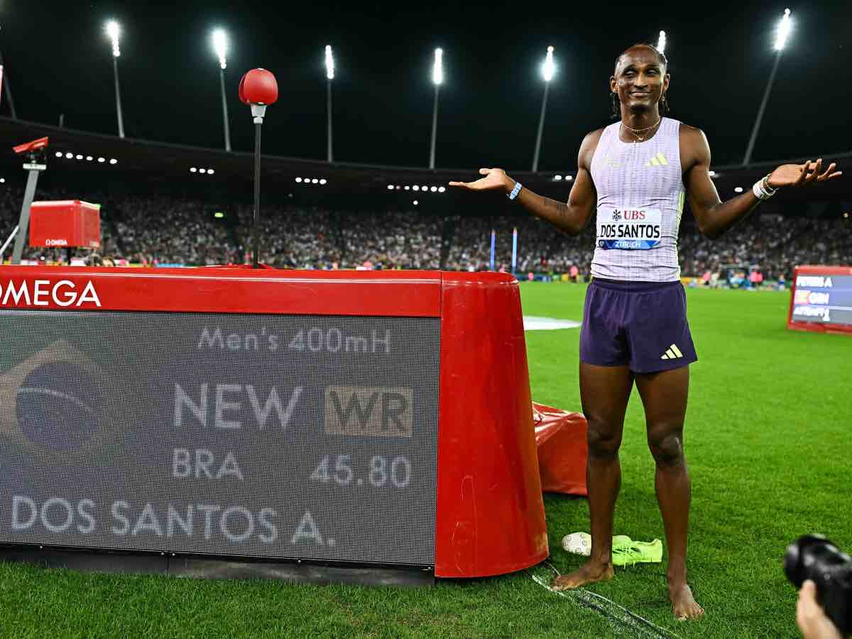 Atletica, Dos Santos cambia specialità: dal record del mondo a un tempo pazzesco