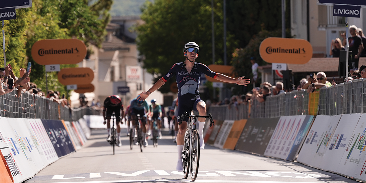 Giro d’Abruzzo, Fancellu vince la prima tappa e conquista la maglia di leader