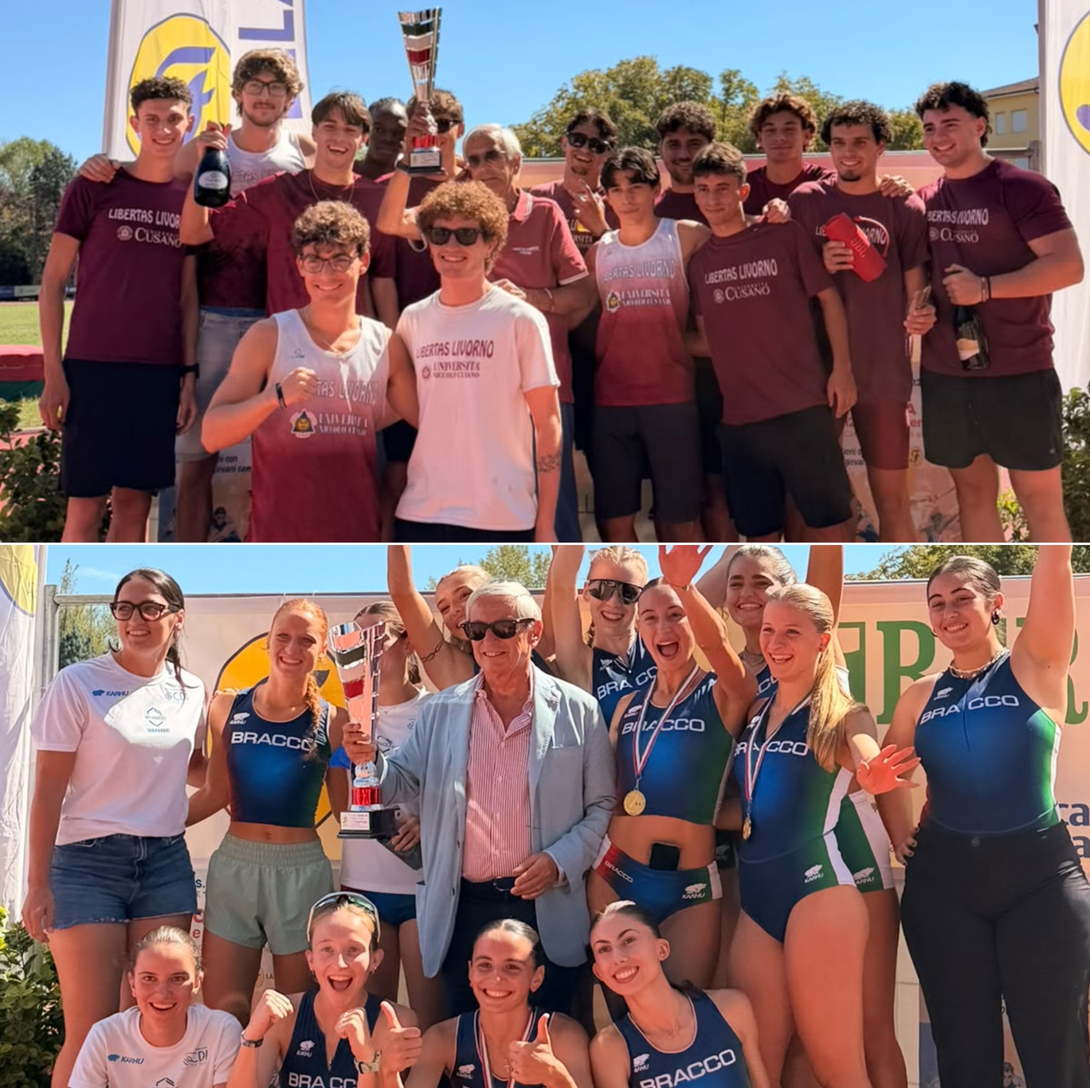 Atletica, Societari U23: scudetti a Libertas Livorno e Bracco Atletica