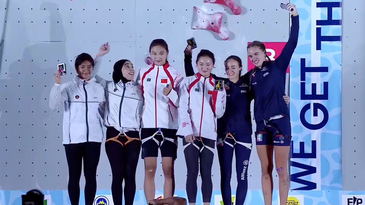 World Climbing Series Speed, Randi-Colli bronzo con record europeo nella staffetta femminile