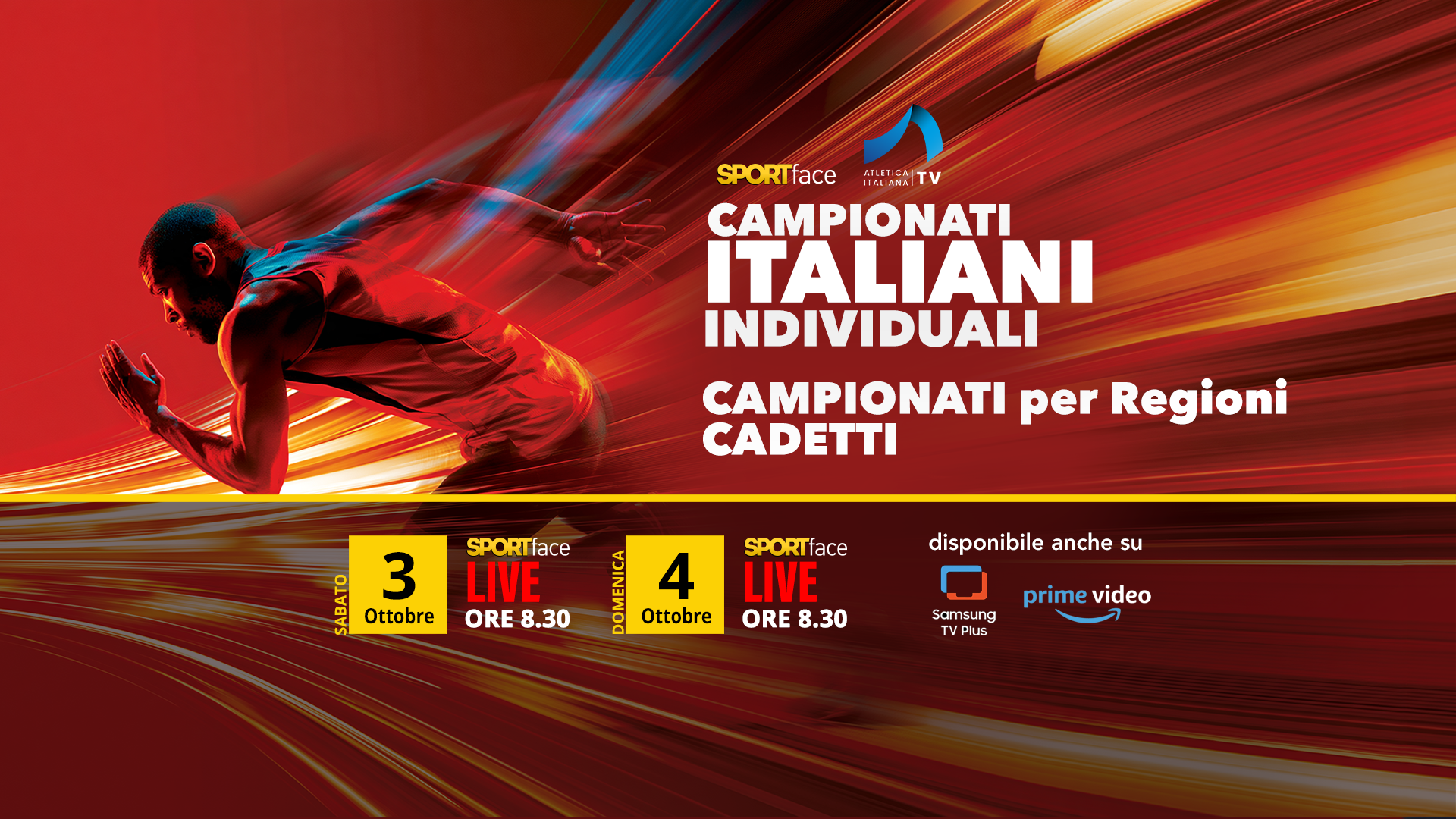 Campionati Italiani Cadetti 2026: Agropoli apre le porte all’atletica giovanile