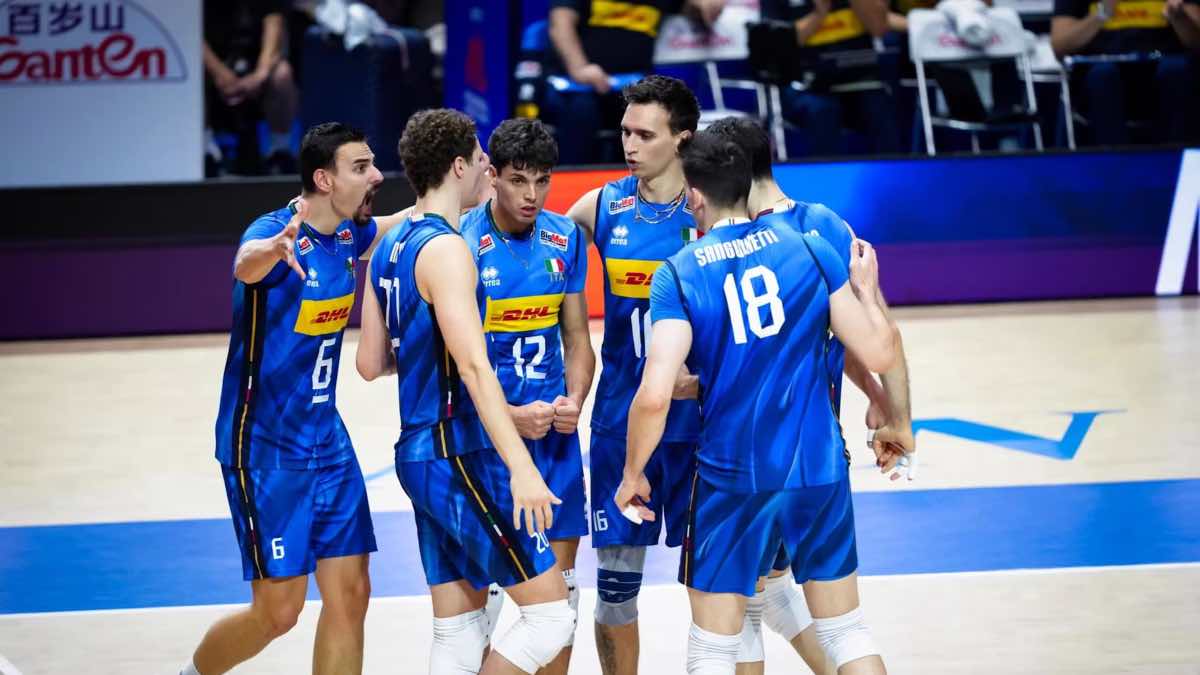 Europei volley maschile, l’Italia batte la Cechia 3-1: quarta vittoria di fila