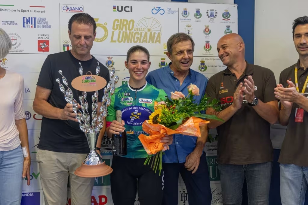 Giro della Lunigiana Donne 2026, Orsi vince a La Spezia e conquista la maglia verde