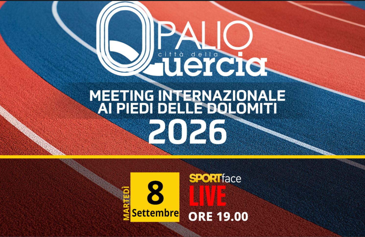 Atletica su SportfaceTV: Battocletti e Diaz al Palio della Quercia, gli orari