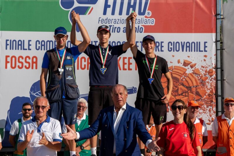 Tiro a volo, Jacopo Rapuano campione italiano Allievi di Fossa Olimpica: trionfo al TAV Roma
