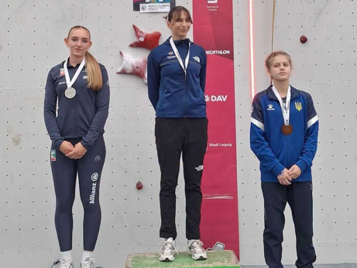 Arrampicata, doppio argento per Alice Marcelli a Lipsia: seconda nella tappa U19 e in Coppa Europa giovanile